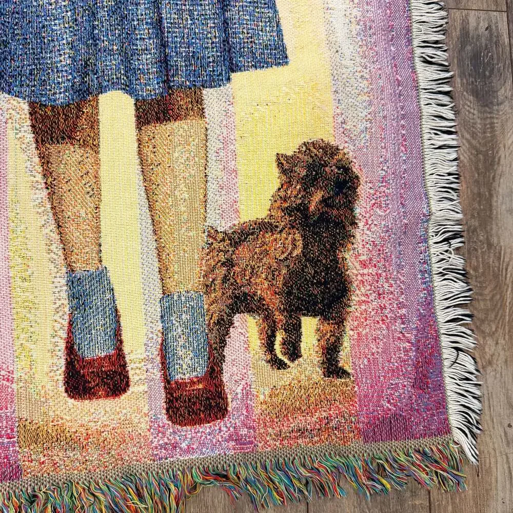 The Wizard of Oz Judy Garland Woven Tapestry Throw Blanket Mohawk Home